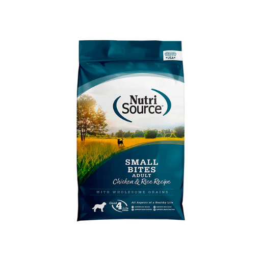Small Bites Adult chiken y Rice NutriSource